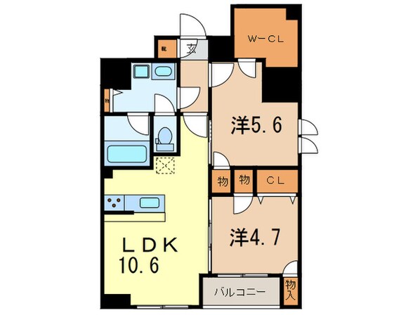 リヴシティ文京春日（９０１）の物件間取画像